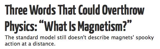 Below headline example: Articles created by many different authors in various titles and formats over the years
