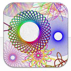 Little did the creators of the Spirograph or the software designers of Überdoodle realize that this geometric hyperboloid is the exact