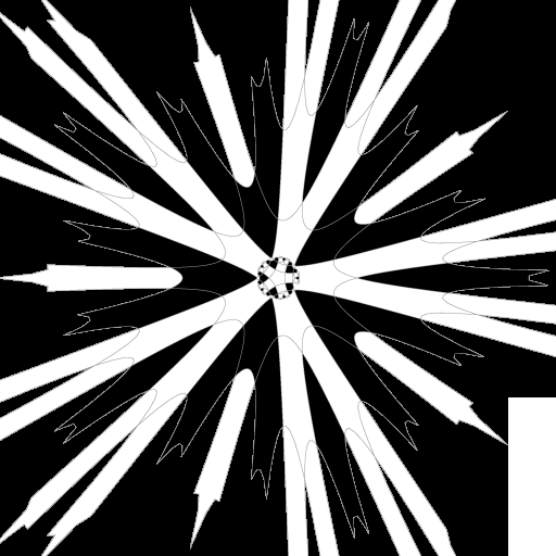 Below: The Poincaré disc maps the point at infinity of a hyperbolic space to a circle where hyperbolic lines are represented as arcs of circles intersecting the Poincaré disc at 90 degrees. As we move away from the origi