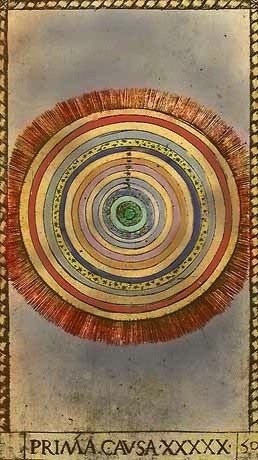 Below: Prima Causa is the last and ultimate allegory. It derives from the ancient Platonic idea of the 'Unmoved Mover' a. First Cause is no cause, only attribute. This discovery from ten years ago is 1/Phi^-3. There can 
