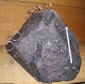 Below: The ancient object behind much scientific investigation and mystery, the loadstone