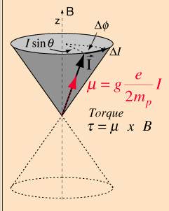 Below: Showing precessional movements based upon torque, and lateral forces of dielectricity upon the nucleus which induce centrifugal spin upon the Z-axis expanding and reciprocating magnetic fields.
