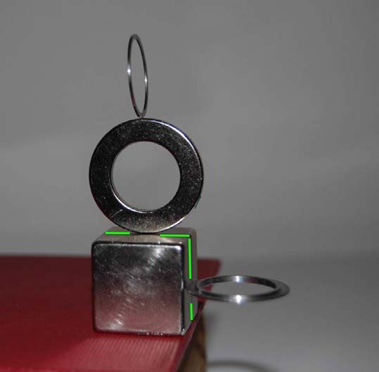 Below: Both artistic and interesting, the key point is the illuminate the nature of and differentiate the magnetic induction of steel with increased dielectric capacitance of a neodymium (or any “magnet”) wherein which f