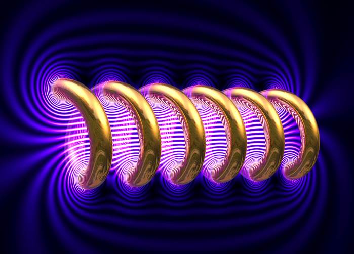 Below: However visions of turning your house into a giant magnetic resonant induction-charging device are not to evolve nor wires to vanish from homes for power consumption. In truth such a magnetic bubble cranking endle