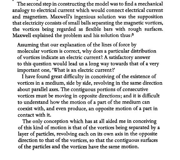 and absolutely the case to which dielectricity is by nature, being inertial, counterspatial, and creating magnetism as an Ether- modality in the discharge of itself. Also unfortunately J.C. Maxwell, while a strong suppor