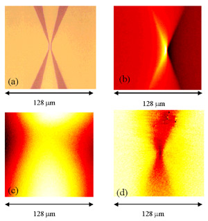 Below: Left, 100 nanometer scale proof of the geometry of magnetism. On the right is the inverse sphere geometry of magnetic dominances in any electrified system where the dielectric dominates over the magnetic.
